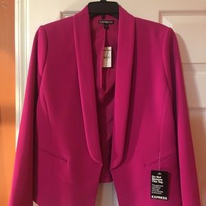 Pink blazer from Express.